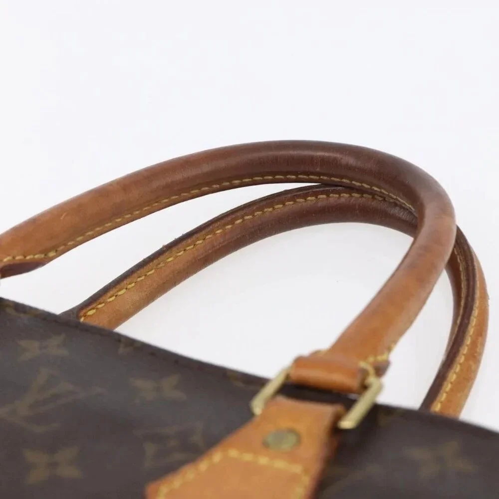 LOUIS VUITTON Monogram Sac Plat Hand Bag